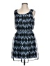 A. Byer 100% Polyester Argyle Blue Casual Dress Size L - photo 1