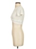 Shein Ivory Short Sleeve T-Shirt Size XS - photo 5