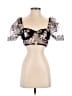 Unbranded Black Short Sleeve Blouse Size S (estimated) - photo 1