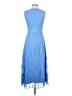 Taylor 100% Polyester Blue Casual Dress Size 2 - photo 2