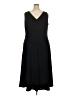 Amanda Smith 100% Polyester Black Cocktail Dress Size 22W - photo 2