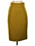 J.Crew 100% Wool Solid Yellow Wool Skirt Size 000 - photo 1