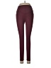 Express Solid Burgundy Black Active Pants Size 8S - photo 1