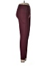 Express Solid Burgundy Black Active Pants Size 8S - photo 4