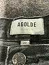 AGOLDE 100% Cotton Plaid Black Jeans Size 26 waist - photo 6