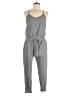 Zella Solid Gray Jumpsuit Size M - photo 1