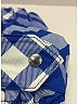Burberry 100% Polymide Checkered-gingham Blue Gloves One size - photo 3