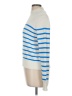 J.Crew 100% Cotton Stripes Blue Turtleneck Sweater Size M - photo 5