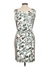 Dolce Vita Graphic Silver Cocktail Dress Size 8 - photo 2