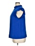 Unbranded 100% Polyester Blue Short Sleeve Turtleneck Size 1X - photo 5
