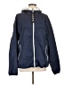 Guess 100% Polyester Solid Blue Windbreaker Size L - photo 1