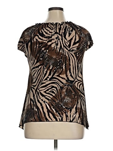Claudia Richard Short Sleeve Blouse (view 2)