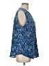 Torrid Blue Sleeveless Blouse Size Lg Plus (0) - photo 4