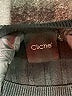 Cliche Floral Black Turtleneck Sweater Size L - photo 6