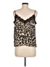 BP. 100% Polyester Brown Sleeveless Blouse Size L - photo 2