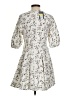 Universal Thread Print Ivory Casual Dress Size XS - photo 2