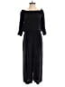 Theory 100% Silk Solid Black Jumpsuit Size 0 - photo 1