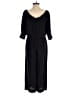 Theory 100% Silk Solid Black Jumpsuit Size 0 - photo 2
