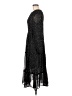 Unbranded 100% Polyester Stars Black Casual Dress Size M - photo 5