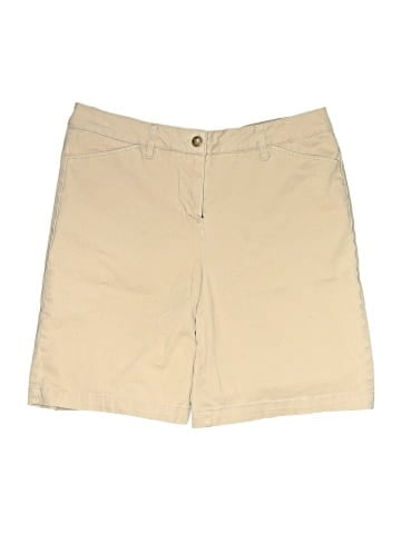 Larry Levine Khaki Shorts (view 1)