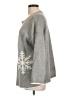 J.Jill Silver Pullover Sweater Size L - photo 5