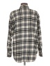 Madewell Plaid Ivory Long Sleeve Button-Down Shirt Size M - photo 2