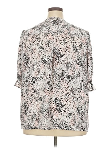 Jones & Co Short Sleeve Blouse (view 2)