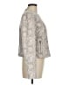 Cupcakes & Cashmere Paisley Gray Jacket Size M - photo 4