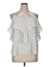 Soprano Ivory Sleeveless Blouse Size XL - photo 1