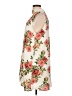 Peppermint Floral Ivory Casual Dress Size L - photo 5