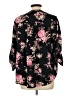 Torrid Floral Black 3/4 Sleeve Blouse Size Lg Plus (0) - photo 2