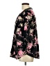 Torrid Floral Black 3/4 Sleeve Blouse Size Lg Plus (0) - photo 5