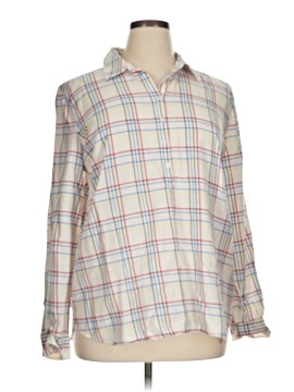 Talbots Outlet Long Sleeve Button Down Shirt