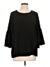 Sugar Lips 100% Polyester Black 3/4 Sleeve Top Size L - photo 1