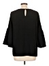 Sugar Lips 100% Polyester Black 3/4 Sleeve Top Size L - photo 2
