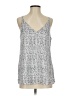 Tart 100% Polyester Silver Gray Sleeveless Blouse Size S - photo 1