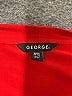 George Red 3/4 Sleeve Top Size XL - photo 7