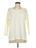 CALVIN KLEIN JEANS Ivory 3/4 Sleeve Top Size L - photo 1