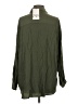 Zara Solid Green Long Sleeve Button-Down Shirt Size S - photo 2