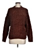 OAT 100% Polyester Tweed Brown Pullover Sweater Size M - photo 1