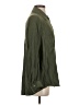 Zara Solid Green Long Sleeve Button-Down Shirt Size S - photo 4