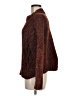 OAT 100% Polyester Tweed Brown Pullover Sweater Size M - photo 5