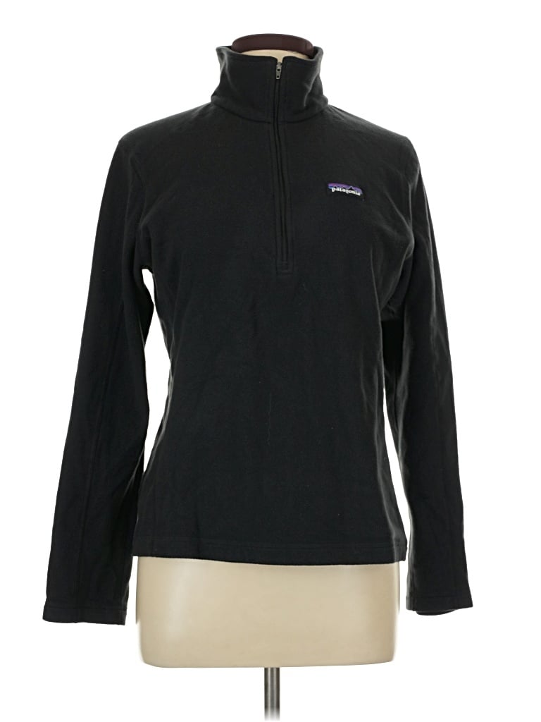 Pre-owned Patagonia Fleece Jacket In Black