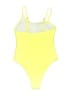 Unbranded Solid Yellow One Piece Swimsuit Size S - photo 2