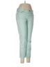 J.Crew Polka Dots Teal Jeans Size 28 waist - photo 1