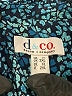 D&Co. 100% Viscose Blue 3/4 Sleeve Blouse Size 1X - photo 7