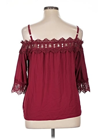 By & By 3/4 Sleeve Blouse (view 2)