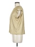 Rebecca Minkoff Metallic Gold Short Sleeve Top Size M - photo 5