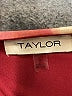 Taylor 100% Polyester Tie-dye Burgundy Cocktail Dress Size S - photo 7