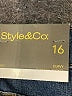Style&Co Solid Blue Jeans Size 16 - photo 8